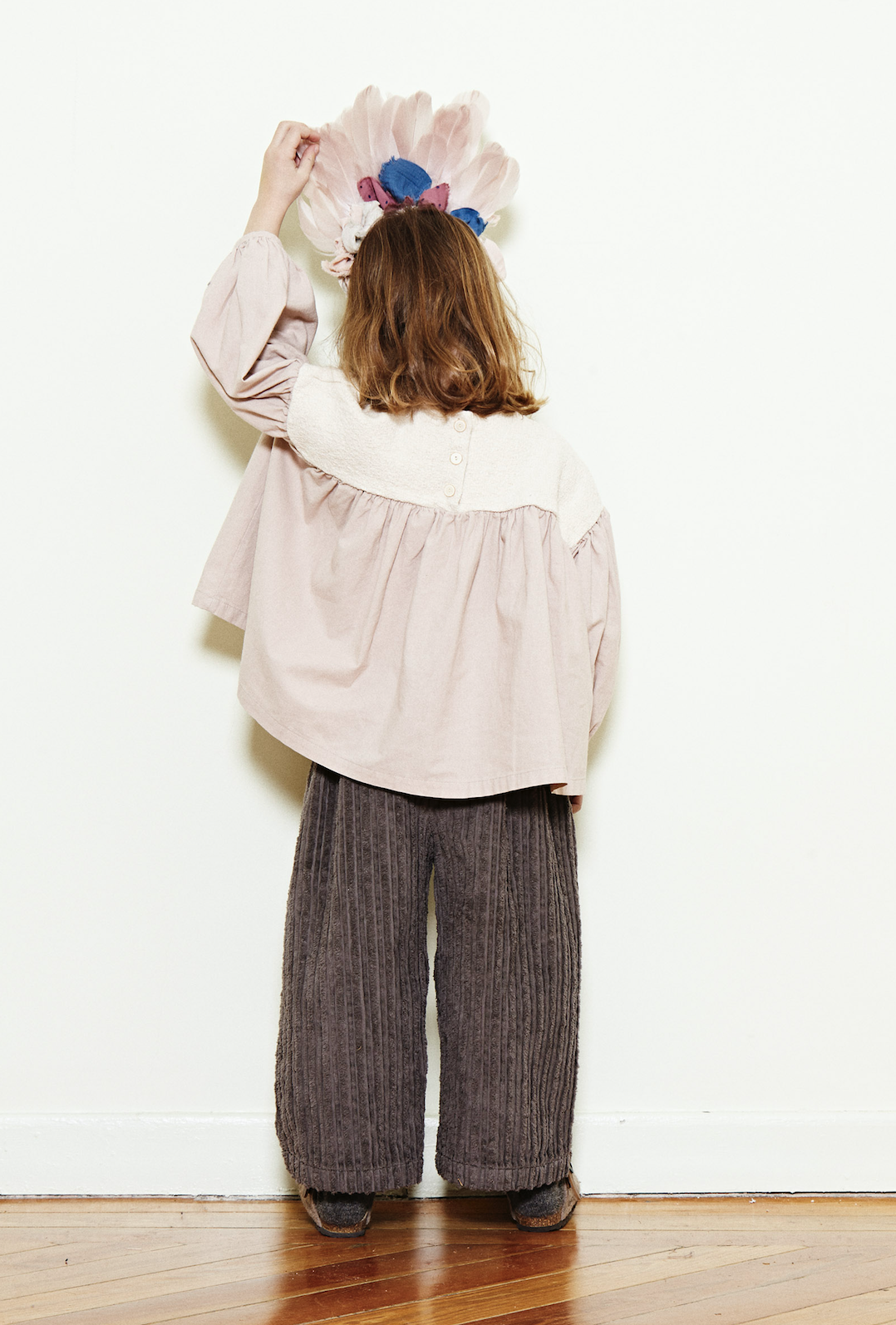                                                                                                                       Cropped Corduroy Trousers 